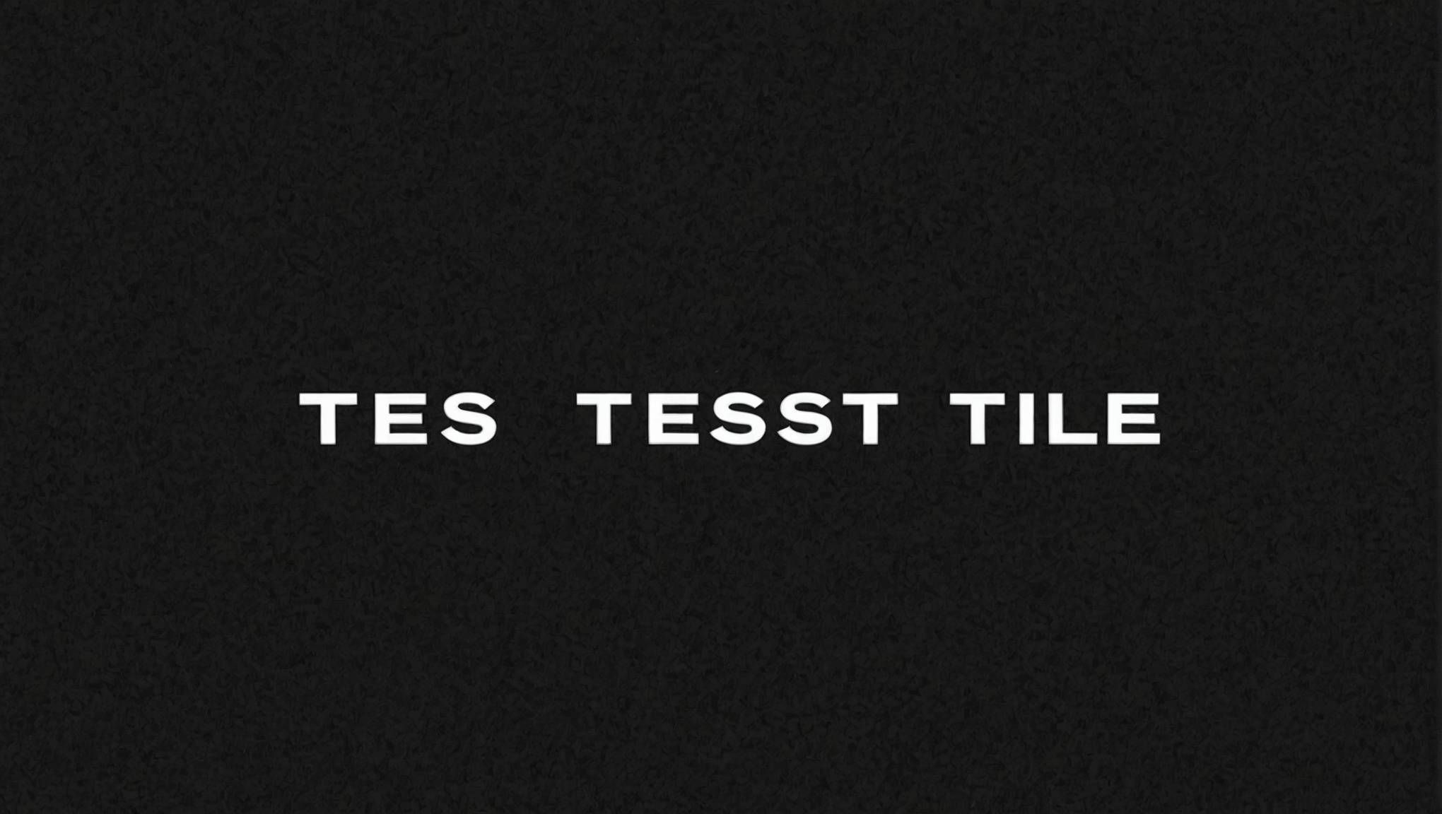 teste title title