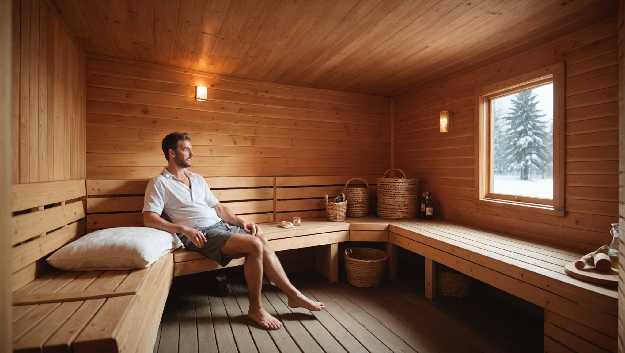 Avec un rhume dans le sauna – ce qu’il faut surveiller